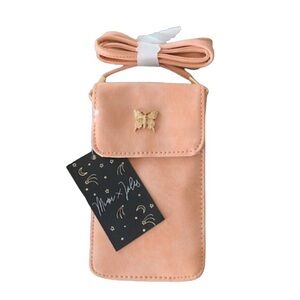 Mimi + Jules Crossbody Cell Phone Purse in Pink